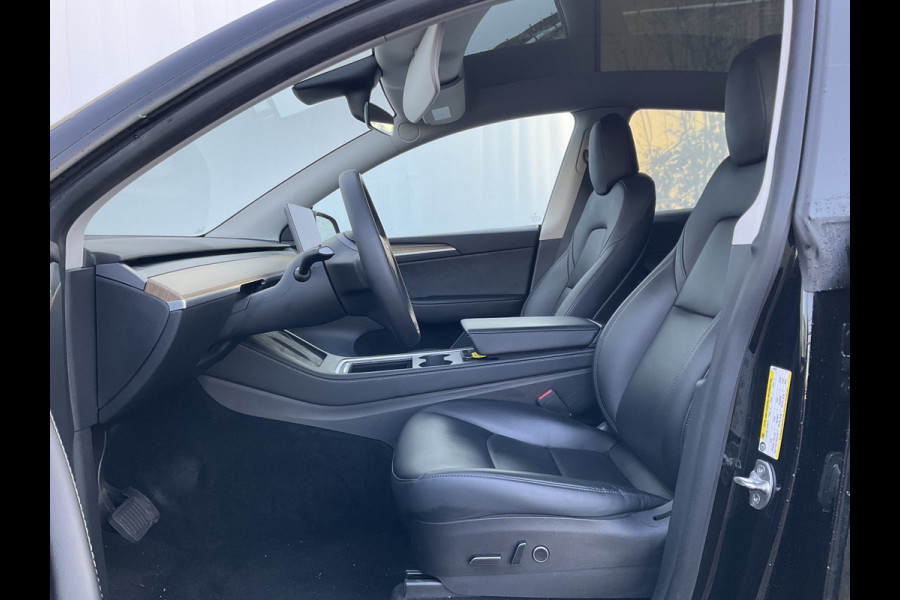 Tesla Model Y Long Range AWD 75 kWh Autopilot Leer Pano.dak 360° Black Warmtepomp