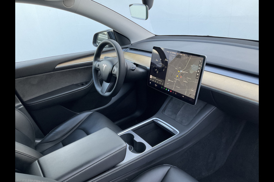 Tesla Model Y Long Range AWD 75 kWh Autopilot Leer Pano.dak 360° Black Warmtepomp