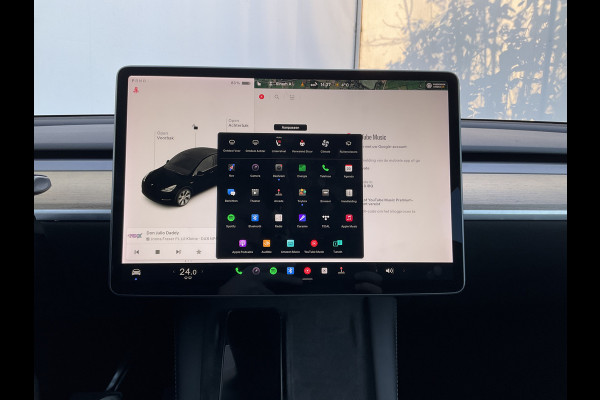 Tesla Model Y Long Range AWD 75 kWh Autopilot Leer Pano.dak 360° Black Warmtepomp