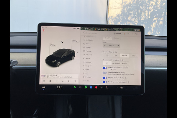 Tesla Model Y Long Range AWD 75 kWh Autopilot Leer Pano.dak 360° Black Warmtepomp