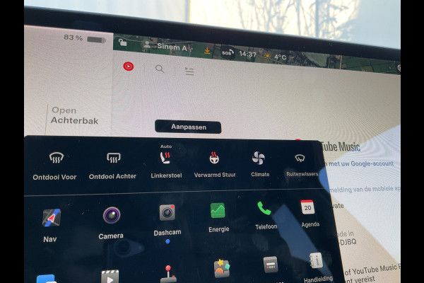 Tesla Model Y Long Range AWD 75 kWh Autopilot Leer Pano.dak 360° Black Warmtepomp