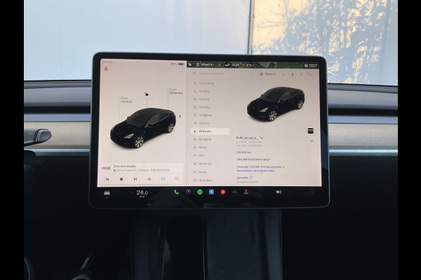 Tesla Model Y Long Range AWD 75 kWh Autopilot Leer Pano.dak 360° Black Warmtepomp