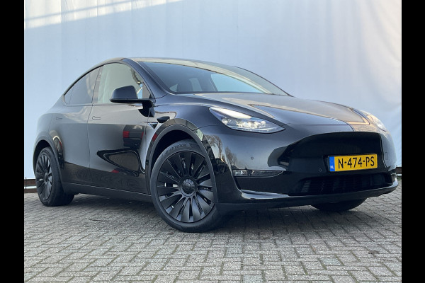 Tesla Model Y Long Range AWD 75 kWh Autopilot Leer Pano.dak 360° Black Warmtepomp