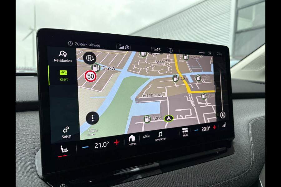 Škoda ENYAQ iV 60 | Wegklapbare trekhaak | Stoelverwarming | Warmtepomp