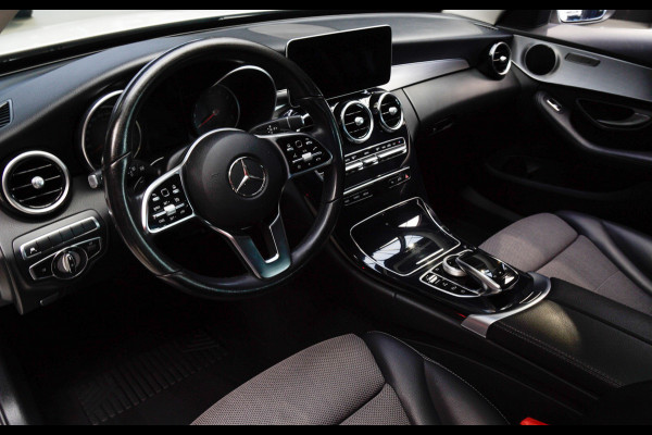 Mercedes-Benz C-Klasse Estate 180 Navi Leder Camera LED PTS Elektr. achterklep Climate Control LM velgen