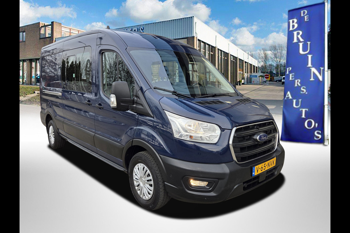 Ford Transit 350 2.0 TDCI 170pK L3H2 DC Dubbelcabine 6 persoons Trend