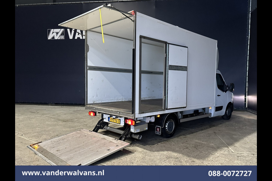 Renault Master 2.3dCi 164pk Bakwagen Laadklep Zijdeur Euro6 Airco | Camera | LED | Cruisecontrol Bijrijdersbank