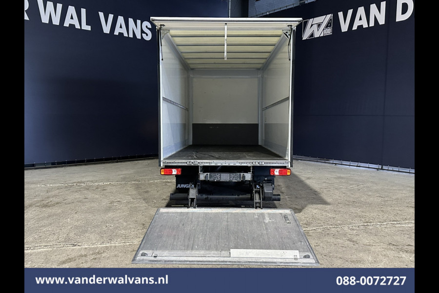 Iveco Daily 35C16H 157pk Dubbel Lucht Bakwagen Laadklep Euro6 Airco | 910kg laadvermogen Bijrijdersbank