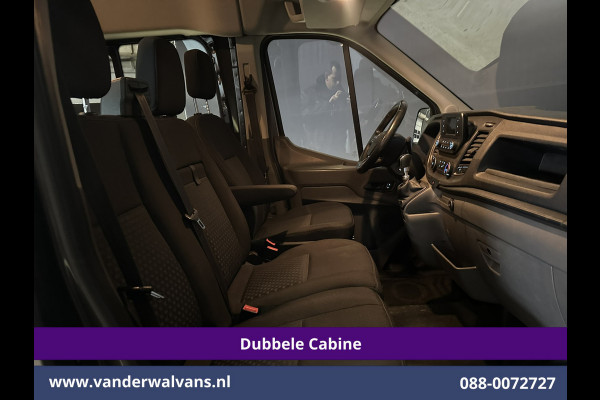 Ford Transit 2.0 TDCI 185pk L4H3 Dubbele Cabine Euro6 Airco | 6-Zits | Camera | Cruisecontrol Parkeersensoren