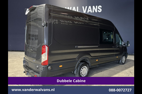Ford Transit 2.0 TDCI 185pk L4H3 Dubbele Cabine Euro6 Airco | 6-Zits | Camera | Cruisecontrol Parkeersensoren