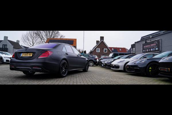 Mercedes-Benz S-Klasse AMG 63 4Matic+ Lang Premium Plus | Burmester 3D | Panorama | Massage stoelen | Stoelkoeling | Carbon |