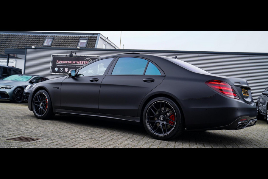 Mercedes-Benz S-Klasse AMG 63 4Matic+ Lang Premium Plus | Burmester 3D | Panorama | Massage stoelen | Stoelkoeling | Carbon |