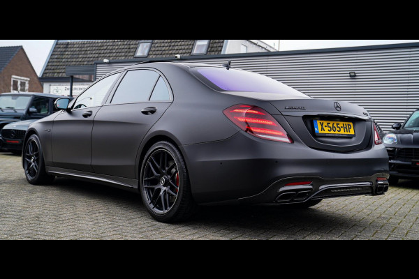 Mercedes-Benz S-Klasse AMG 63 4Matic+ Lang Premium Plus | Burmester 3D | Panorama | Massage stoelen | Stoelkoeling | Carbon |