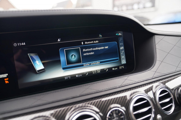 Mercedes-Benz S-Klasse AMG 63 4Matic+ Lang Premium Plus | Burmester 3D | Panorama | Massage stoelen | Stoelkoeling | Carbon |
