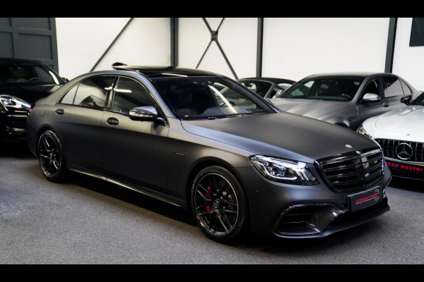 Mercedes-Benz S-Klasse AMG 63 4Matic+ Lang Premium Plus | Burmester 3D | Panorama | Massage stoelen | Stoelkoeling | Carbon |