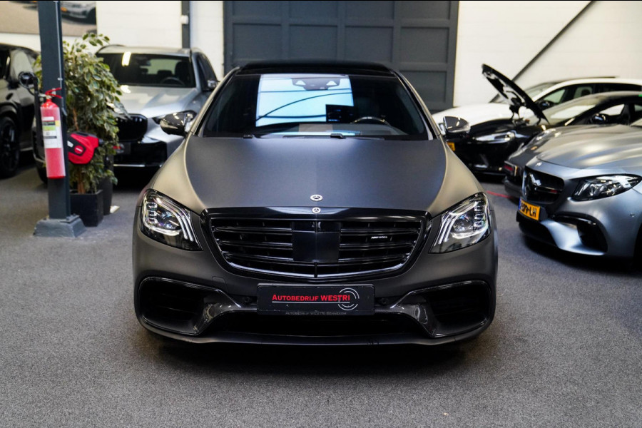 Mercedes-Benz S-Klasse AMG 63 4Matic+ Lang Premium Plus | Burmester 3D | Panorama | Massage stoelen | Stoelkoeling | Carbon |