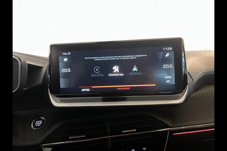 Peugeot 208 1.2 PureTech GT 100PK AIRCO CLIMA NAVI CRUISE PANO APPLE CARPLAY 3D COCKPIT PDC CAM LAGE KM STAND NIEUWSTAAT