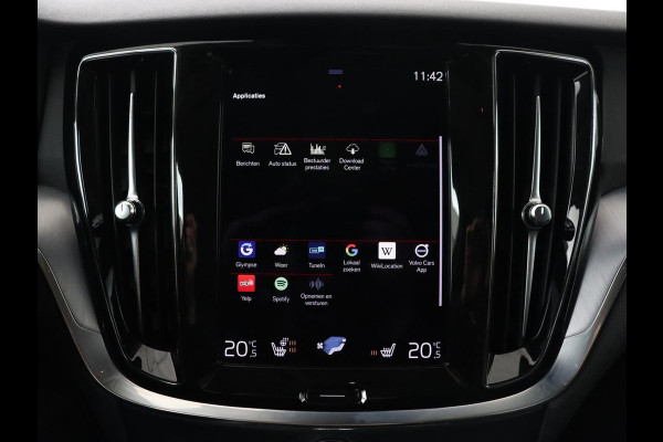 Volvo V60 2.0 T6 AWD Recharge Business Pro | Leder | Trekhaak | Stoel & stuurverwarming | Adaptive cruise | Camera | Carplay | Navigatie | Full LED | Parkeerhulp | PHEV | Plug In