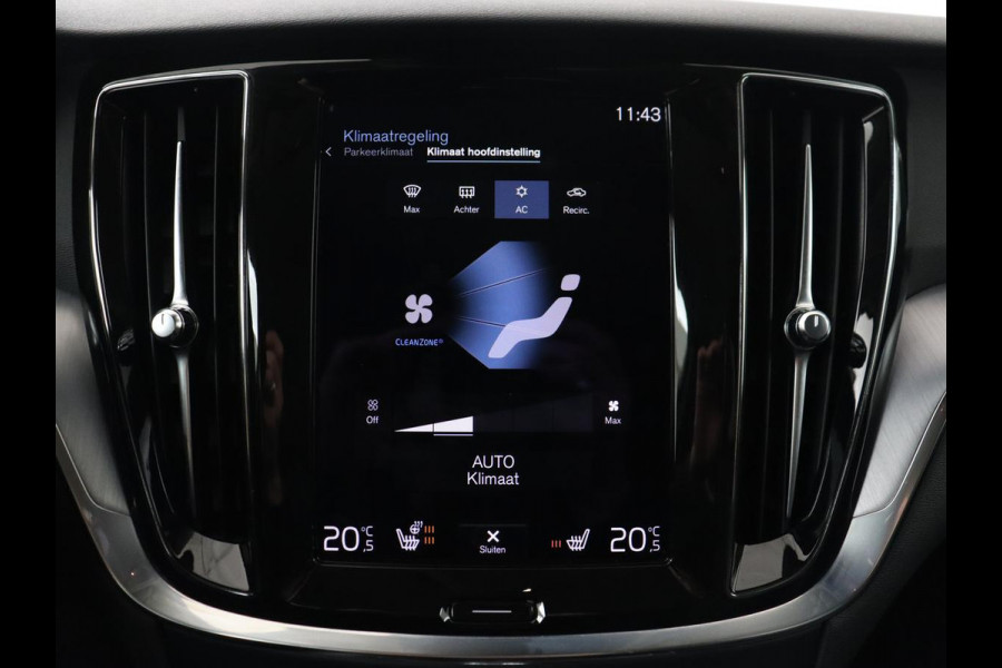 Volvo V60 2.0 T6 AWD Recharge Business Pro | Leder | Trekhaak | Stoel & stuurverwarming | Adaptive cruise | Camera | Carplay | Navigatie | Full LED | Parkeerhulp | PHEV | Plug In