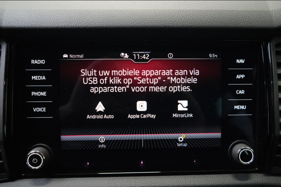 Škoda Kodiaq 1.5 TSI Sportline Business 7p. Automaat - N.A.P. Airco, Cruise, Navi, PDC.