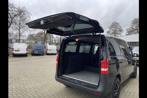 Mercedes-Benz Vito 116 CDI automaat / speciaal gebouwd voor rolstoel bestuurder / € 27.950 marge / zwart metallic / lift / hand gas en rem / airco / cruise control / euro 6 diesel
