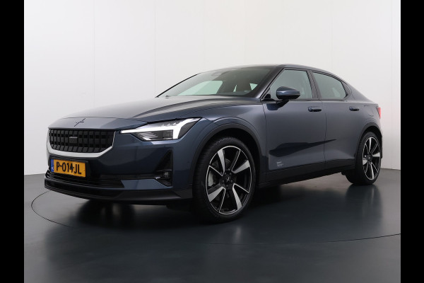 Polestar 2 Long Range 78kWh SOH 92% Leer Panoramadak Adap.Cruise Trekhaak Harman/Kardon®-Audio Memory Apple Carplay Android Auto Navi Ecc Stoel+Stuur+Achterbankverwarming Pdc Elek.Achterklep Lane Assist BLIS Road Sign Info 1e Eigenaar Origineel Nederlandse Auto