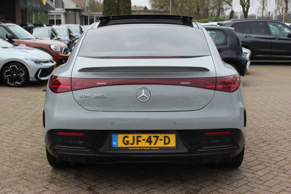 Mercedes-Benz EQE 350 AMG Line 89 kWh / Panoramadak / Camera / Achterasbesturing / Head-up / Luxe Leder / Premium Plus-pakket / Stoelventilatie + Verwarming + Massage / Navigatie / Dodehoek / DAB / ACC