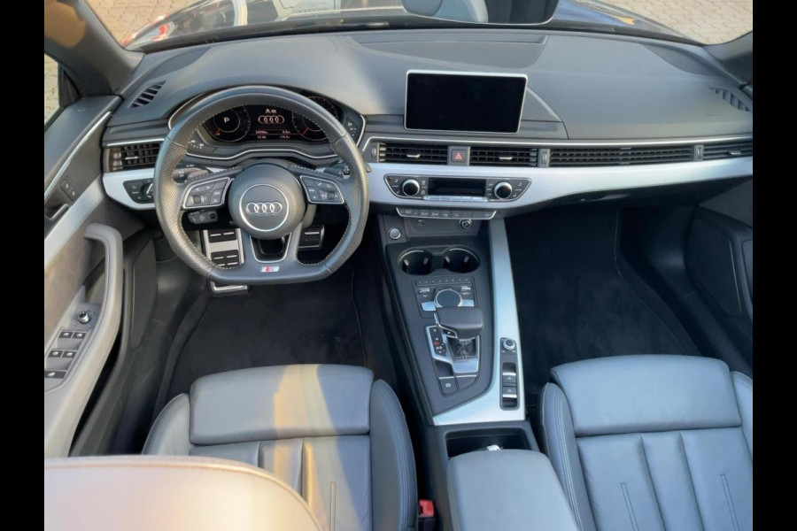 Audi A5 Cabriolet 40 TFSI S-LINE ** LED, VIRTUAL, LEDER, ACC, ALARM, ELECTR. ST, 20-inch LMV ** UNFALLFREI - Slechts 24.900km. ** ** INFORMEER OOK NAAR ONZE AANTREKKELIJKE FINANCIAL-LEASE TARIEVEN **