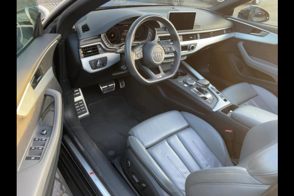 Audi A5 Cabriolet 40 TFSI S-LINE ** LED, VIRTUAL, LEDER, ACC, ALARM, ELECTR. ST, 20-inch LMV ** UNFALLFREI - Slechts 24.900km. ** ** INFORMEER OOK NAAR ONZE AANTREKKELIJKE FINANCIAL-LEASE TARIEVEN **