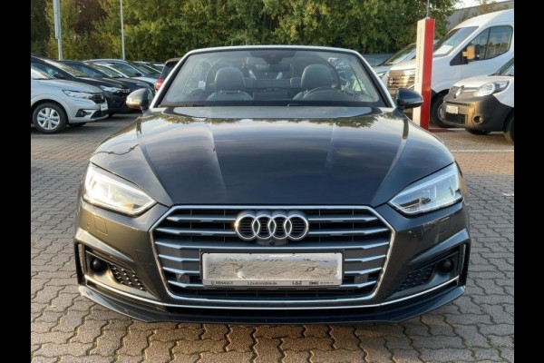 Audi A5 Cabriolet 40 TFSI S-LINE ** LED, VIRTUAL, LEDER, ACC, ALARM, ELECTR. ST, 20-inch LMV ** UNFALLFREI - Slechts 24.900km. ** ** INFORMEER OOK NAAR ONZE AANTREKKELIJKE FINANCIAL-LEASE TARIEVEN **
