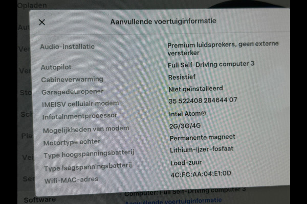 Tesla Model 3 Standard RWD Plus 60 kWh SOH 92%