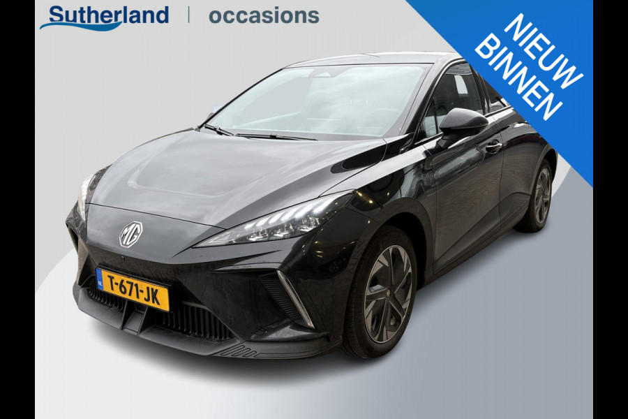 MG Mg4 electric Luxury 64 kWh | Stoel & Stuurverwarming | Elek. verstelbare stoel | 360 Camera | Dodehoeksensoren | Navi |