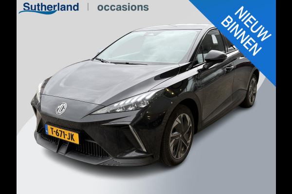 MG Mg4 electric Luxury 64 kWh | Stoel & Stuurverwarming | Elek. verstelbare stoel | 360 Camera | Dodehoeksensoren | Navi |