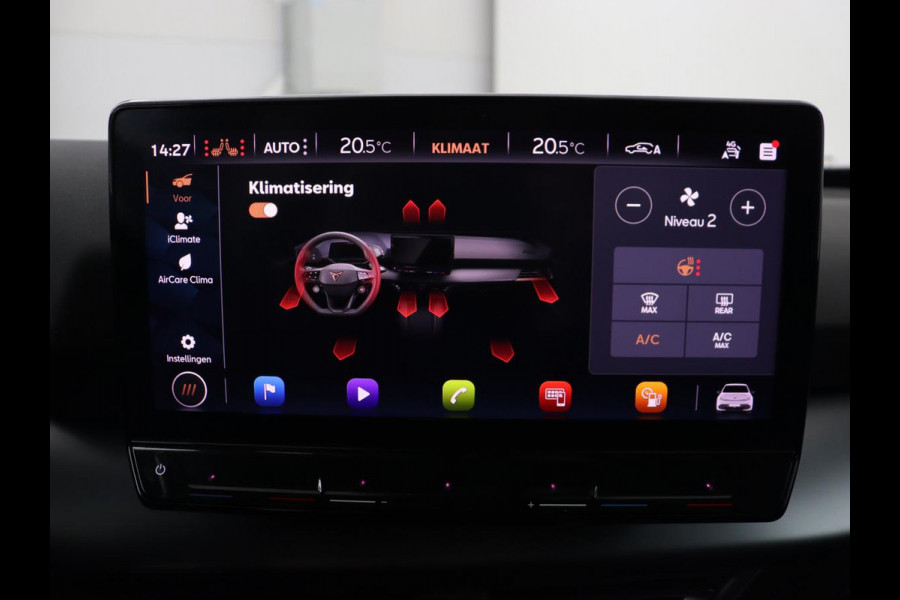 CUPRA Born Adrenaline One 62 kWh | Stoelverwarming | Adaptive cruise | Camera | Carplay | Sfeerverlichting | Navigatie | Full LED