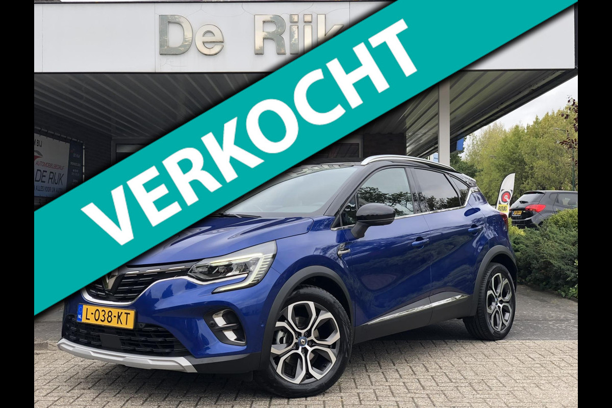Renault Captur 1.6 E-Tech Plug-in Hybrid 160 Edition One | 1e Eigenaar, Dealeronderhouden | Carplay/Android, 360 Camera, Trekhaak