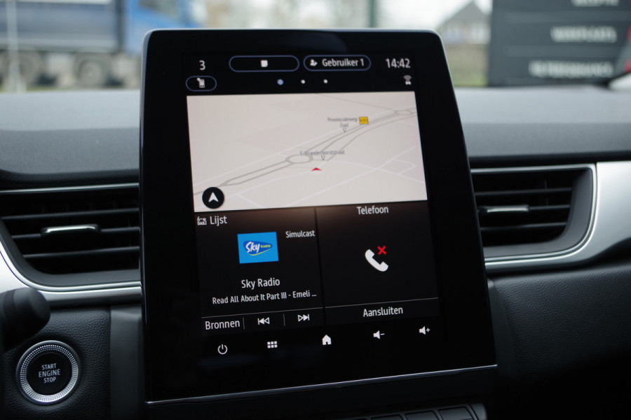 Renault Captur 1.6 E-Tech full hybrid 145 techno, Camera, Climate Control, LED