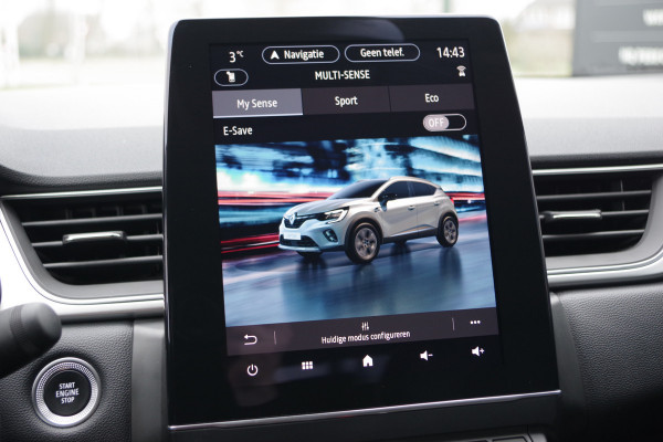 Renault Captur 1.6 E-Tech full hybrid 145 techno, Camera, Climate Control, LED