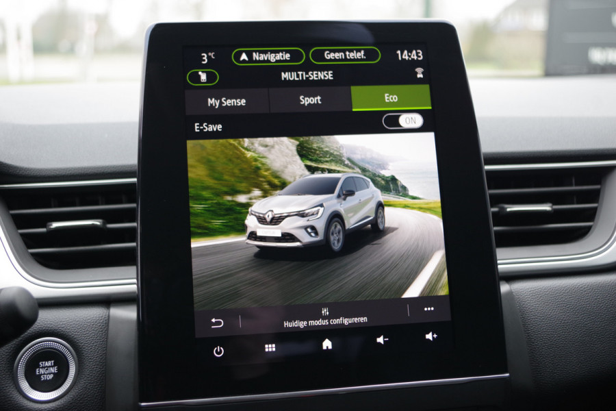 Renault Captur 1.6 E-Tech full hybrid 145 techno, Camera, Climate Control, LED