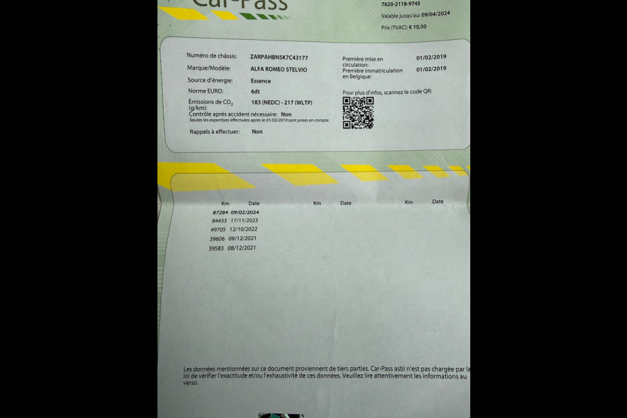 Alfa Romeo Stelvio 2.0 T AWD B-Tech l Pano l VDOH l Volleder l Camera l ACC l