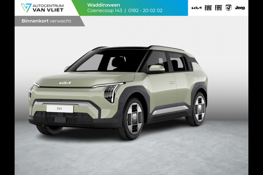 Kia EV3 Plus 81.4 kWh | Binnenkort beschikbaar | Stoel & Stuurverwarming | Apple Carplay | Adapt. Cruise | Camera | 17" | Navi