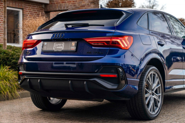 Audi Q3 Sportback 45 TFSI e S Edition 245 PK | Navarra Black Optic 3x S-Line Virtual Stoel/Stuurverw. 20''