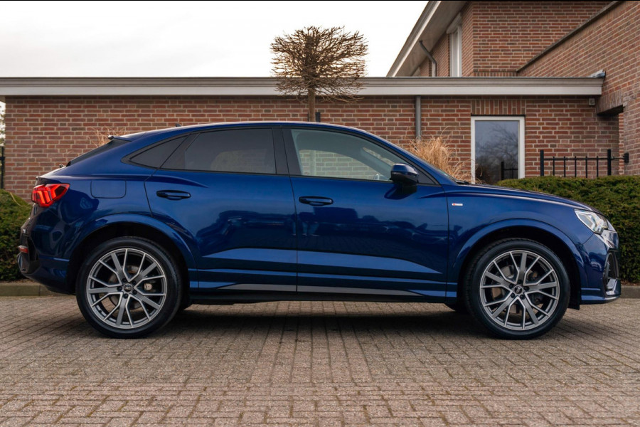 Audi Q3 Sportback 45 TFSI e S Edition 245 PK | Navarra Black Optic 3x S-Line Virtual Stoel/Stuurverw. 20''