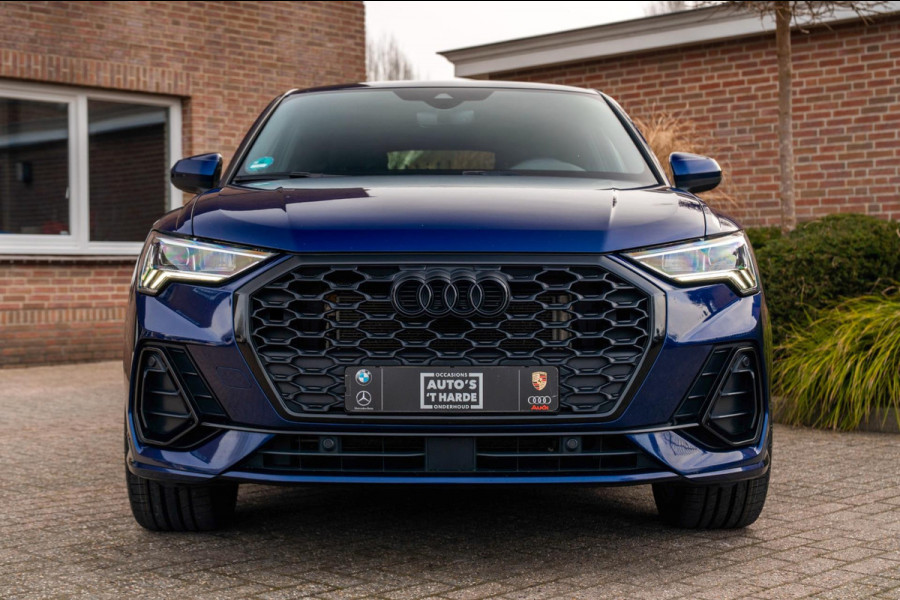 Audi Q3 Sportback 45 TFSI e S Edition 245 PK | Navarra Black Optic 3x S-Line Virtual Stoel/Stuurverw. 20''