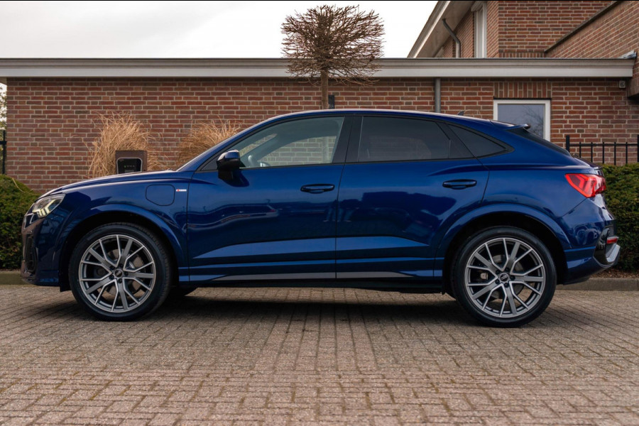 Audi Q3 Sportback 45 TFSI e S Edition 245 PK | Navarra Black Optic 3x S-Line Virtual Stoel/Stuurverw. 20''