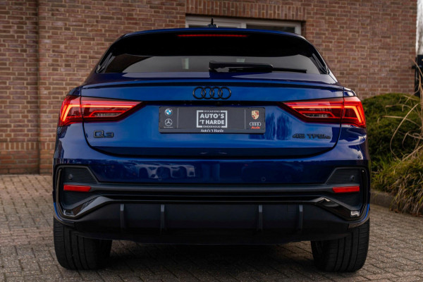 Audi Q3 Sportback 45 TFSI e S Edition 245 PK | Navarra Black Optic 3x S-Line Virtual Stoel/Stuurverw. 20''