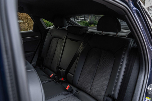 Audi Q3 Sportback 45 TFSI e S Edition 245 PK | Navarra Black Optic 3x S-Line Virtual Stoel/Stuurverw. 20''