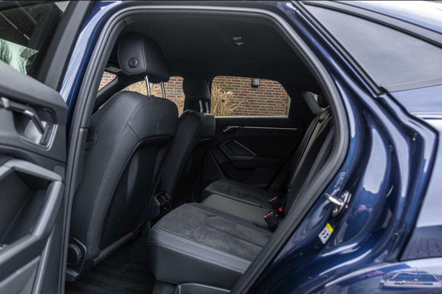 Audi Q3 Sportback 45 TFSI e S Edition 245 PK | Navarra Black Optic 3x S-Line Virtual Stoel/Stuurverw. 20''