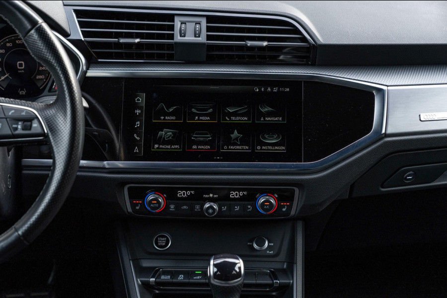 Audi Q3 Sportback 45 TFSI e S Edition 245 PK | Navarra Black Optic 3x S-Line Virtual Stoel/Stuurverw. 20''