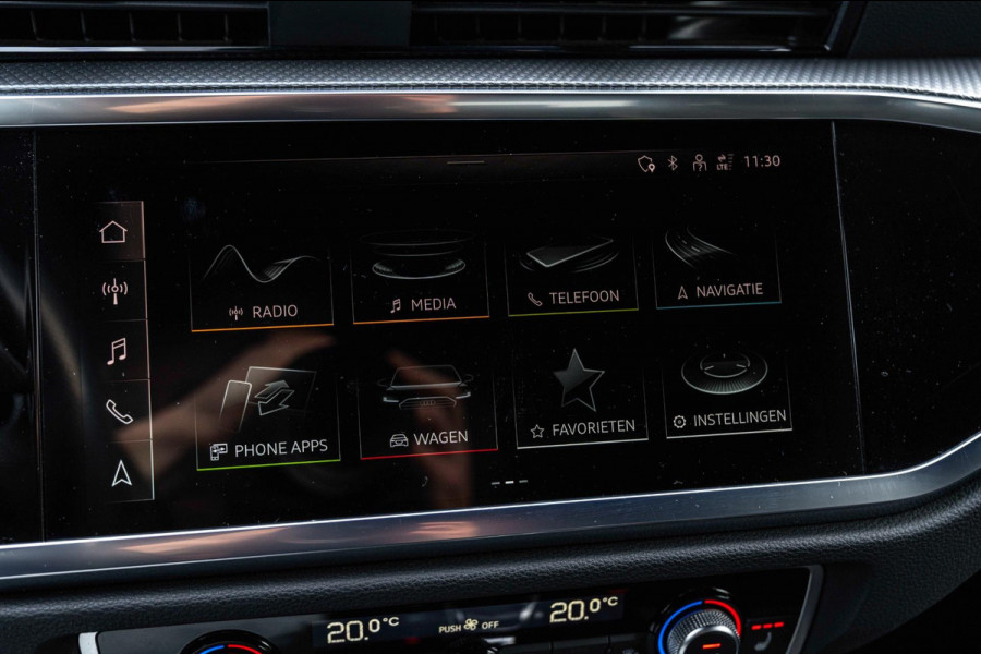 Audi Q3 Sportback 45 TFSI e S Edition 245 PK | Navarra Black Optic 3x S-Line Virtual Stoel/Stuurverw. 20''