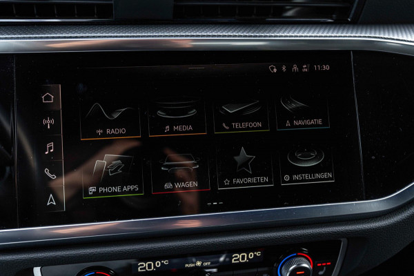 Audi Q3 Sportback 45 TFSI e S Edition 245 PK | Navarra Black Optic 3x S-Line Virtual Stoel/Stuurverw. 20''
